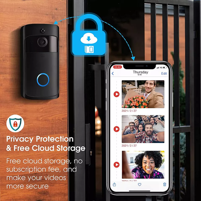 Smart Doorbell Wide Angle